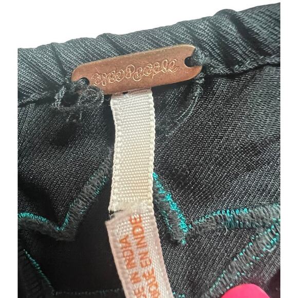 Free People Everblue Romper Black Blue XS - Picture 3 of 12